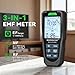 EMF Meter 5G RF Detector – Electric, Magnetic & Radio Frequency Field Tester up to 10GHz, Multi-Sensor EMF Detector for Power Lines, WiFi/Cell Phones, Smart Meters – LCD Display Sound & LED Alerts