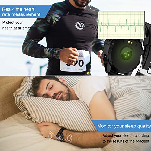 HCLKSTORE Smartwatch Fitness Tracker Orologio