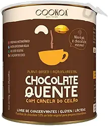 Chocolate Quente com Canela do Ceilão em Pastilha Vegano 150g