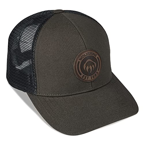 Image of Wolverine Trucker Hat | Mesh Back | Snapback | Adjustable | Rugged | Durable | Workwear