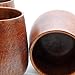Imagen de Ganzoo juego 2 tazas decorativas de madera ecologica 150 ml