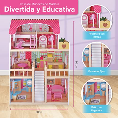 La mejor comparación de Casa madera juguete los 10 mejores. 14 Imagen adicional