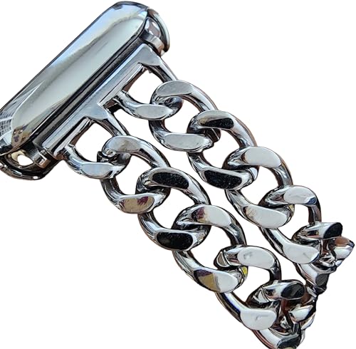 Bracelet iWatch chaîne de cowboy acier pour sublimer votre style quotidien