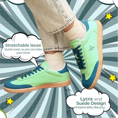 Image of YOHO Quoi Sneakers for Women | Soft Lining & Cushioned Insoles Shoes | Stylish & Casual Everyday | Vibrant Colours