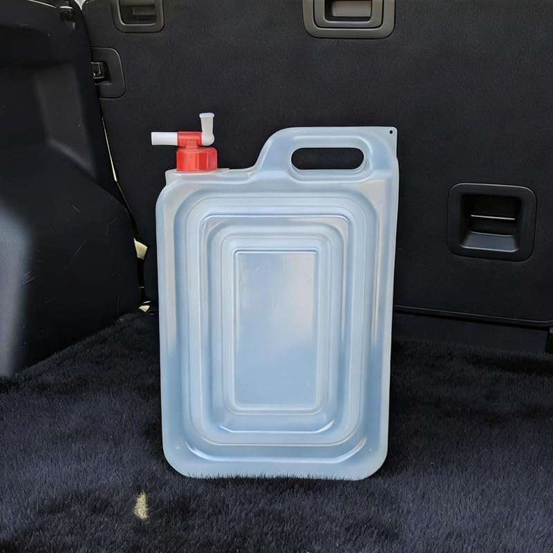 Foldable Water Tank with Tap 13L BPA Free Portable Water Storage Canwith Handel for Outdoor AUR Home Backup