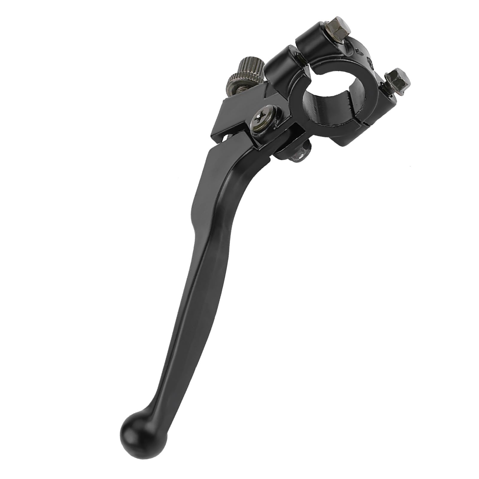 Leve Frizione Freno Moto 22mm,Leva della Frizione Pieghevole in Alluminio con Trespolo,per 50 CC–125 CC Dirt Pit Bike(Nero)