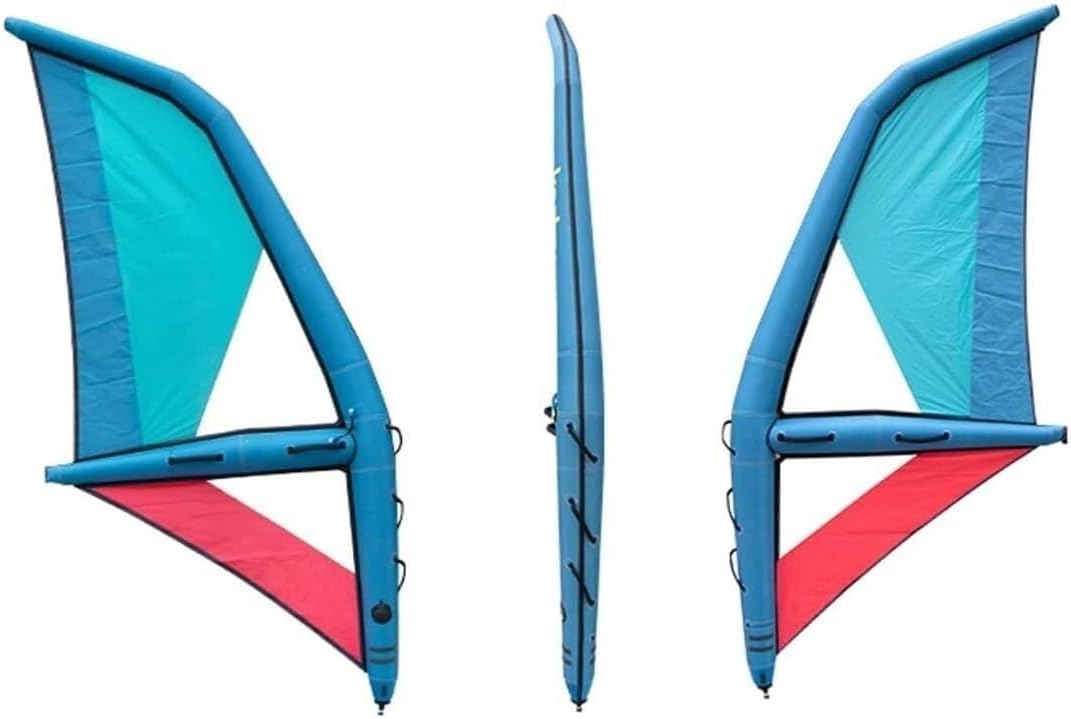 Inflatable Sail, Kite Surfing Kite, Inflatable Foil, 4.2 Square Meters Windsurfing Foil for Windsurfing, Surfing, Ski Surfing, Water Fun
