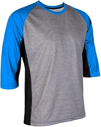 Men 3/4 Sleeve Motocross Downhill Shirt Road Sport Bicycle Jersey MTB Summer Top Clothes Wear Bike Mountain Cycling Clothes