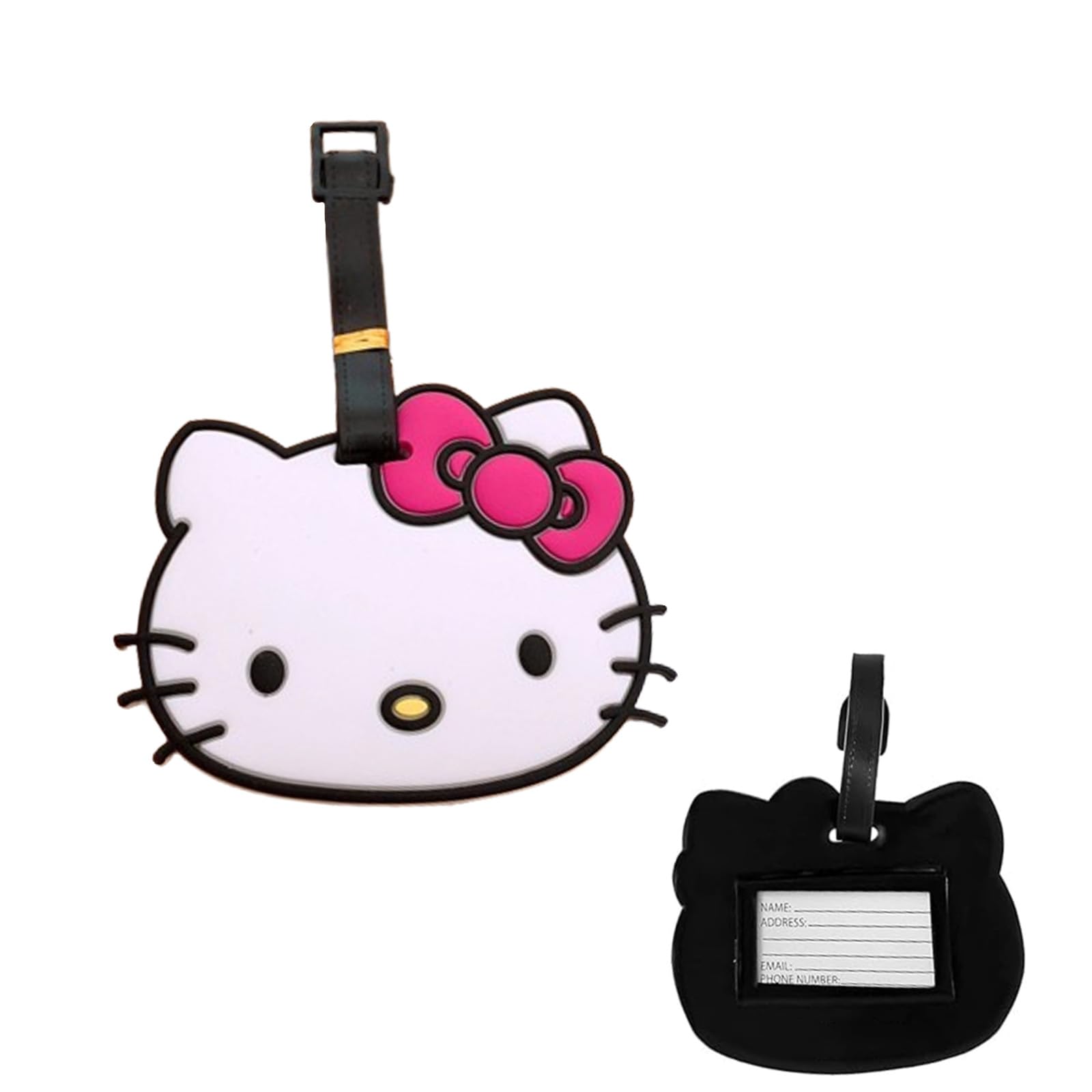 Amazon.co.jp: ハローキティ 荷物タグ ネームタグ スーツケース名札