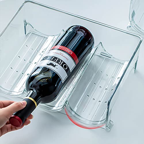 Soporte para 6 botellas, montaje de pared, metal miniatura 2