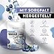 JAWLINER Fitness-Kaugummi - Jawline-Kaugummi - hartes Kaugummi - Mewing Gum (Blueberry Ice) - Kiefertrainer - 2 Monatspackung