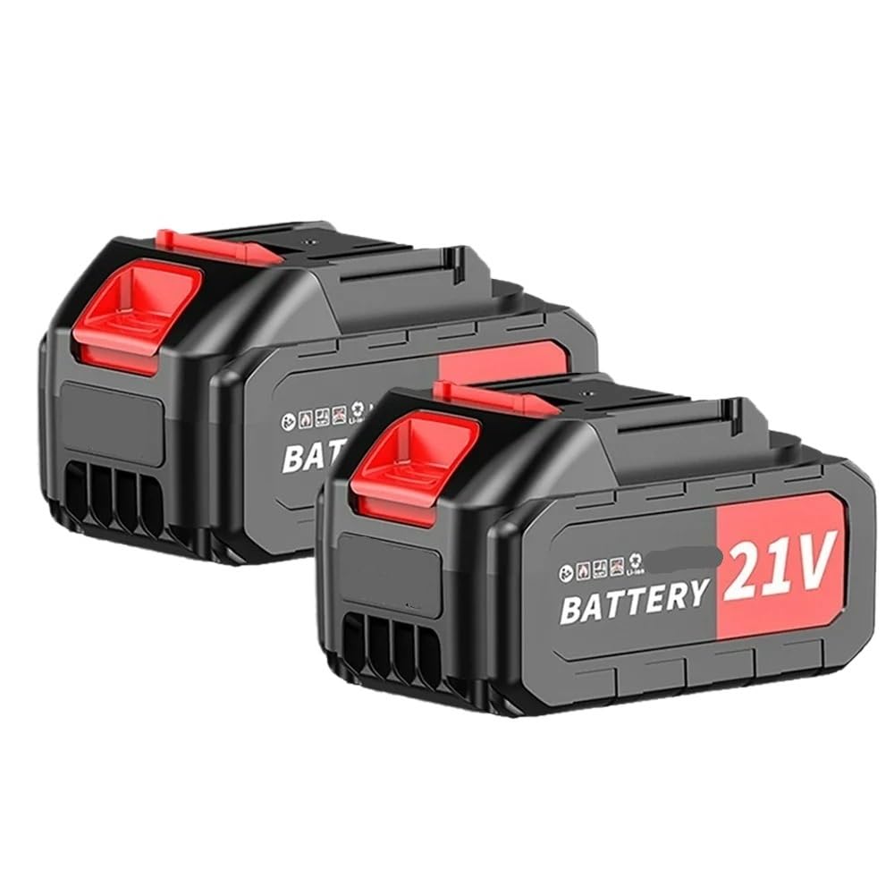 5S1P 5S2P 5S3P 5S4P 5S6P Células De Grado A Cada Paquete De Batería Recargable Universal De 21V De 1200mAh, Compatible con Herramientas Makita, 18V 21V LXT(2 x 2.4Ah Battery)