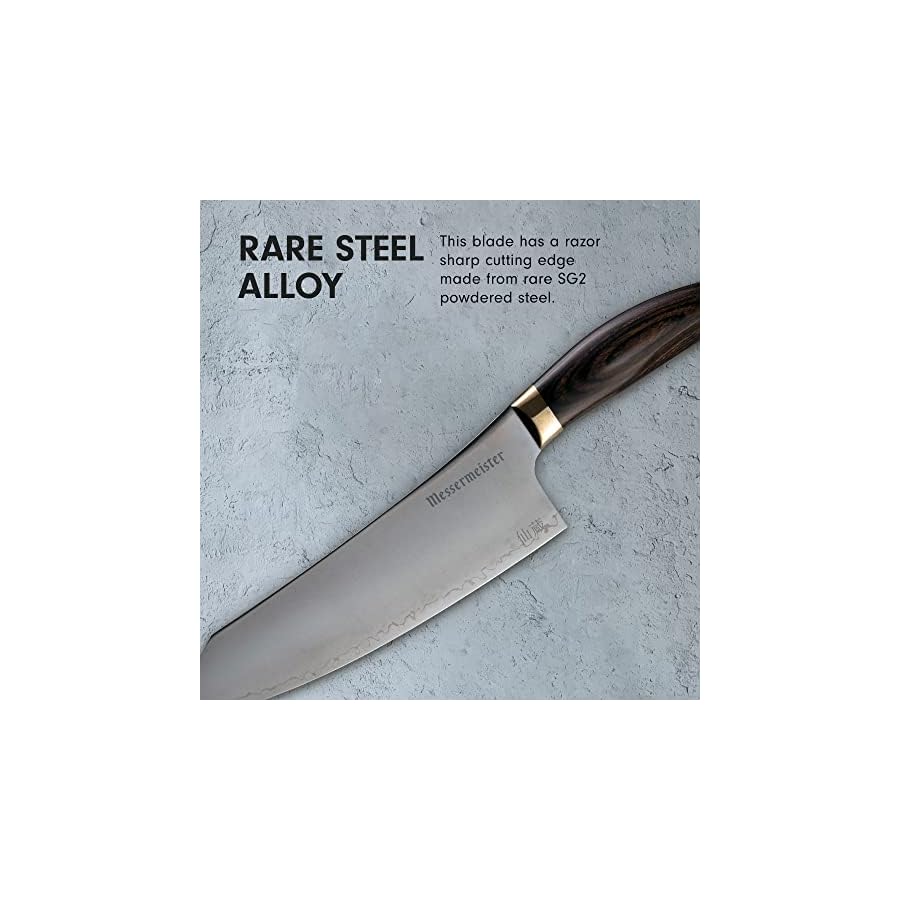 Messermeister-Kawashima-5-Piece-Magnet-Block-Set-Includes-Japanese-Chefs-Slicer-Utility-Paring-Knife-Magnet-Block-Made-in-Seki-Japan Messermeister Kawashima 5-Piece Magnet Block Set - Includes Japanese Chef’s, Slicer, Utility & Paring Knife + Magnet Block - Made in Seki, Japan