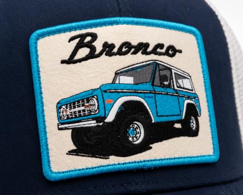 Image of AMERICAN NEEDLE Ford Bronco Patch Unisex Adjustable Snapback Baseball Hat