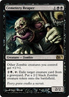 Magic: the Gathering - Cemetery Reaper - Magic 2012