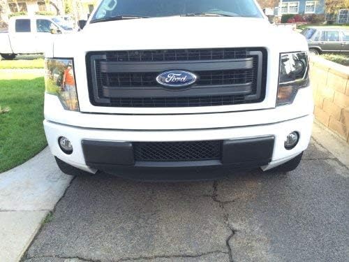 ACCESSPEED OEM Style Lower Bumper Grille - Durable Factory-Style ABS Plastic Grill Lower Bumper Insert - Black - Compatible with Ford F150 2009-2014