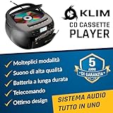 Zoom IMG-1 klim lettore cd cassette audio Zoom IMG-1 klim lettore cd cassette audio