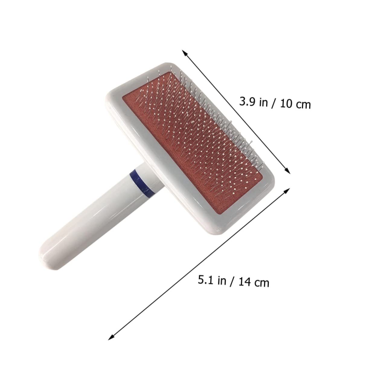 YARNOW Brosse de Toilettage pour Animaux Peigne pour Chien Accessoires de Toilettage Portable pour Éliminer Poils et Nœuds