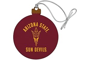 GRAPHICS & MORE - Arizona State University Sun Devils Ornament Wood Christmas Tree Holiday