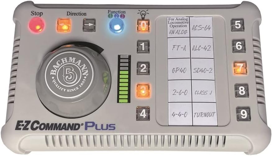 Bachmann Trains - E-Z Command Plus Digital Command Control System - Controller, Prototype Color