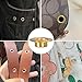 Yescom 1000 pcs Grommet Kit 3/8 inch Size #2 Eyelets and Washers Brass for Hand Press Workshop Apparel Leather Printing Scrim Banner Tarp YES0377