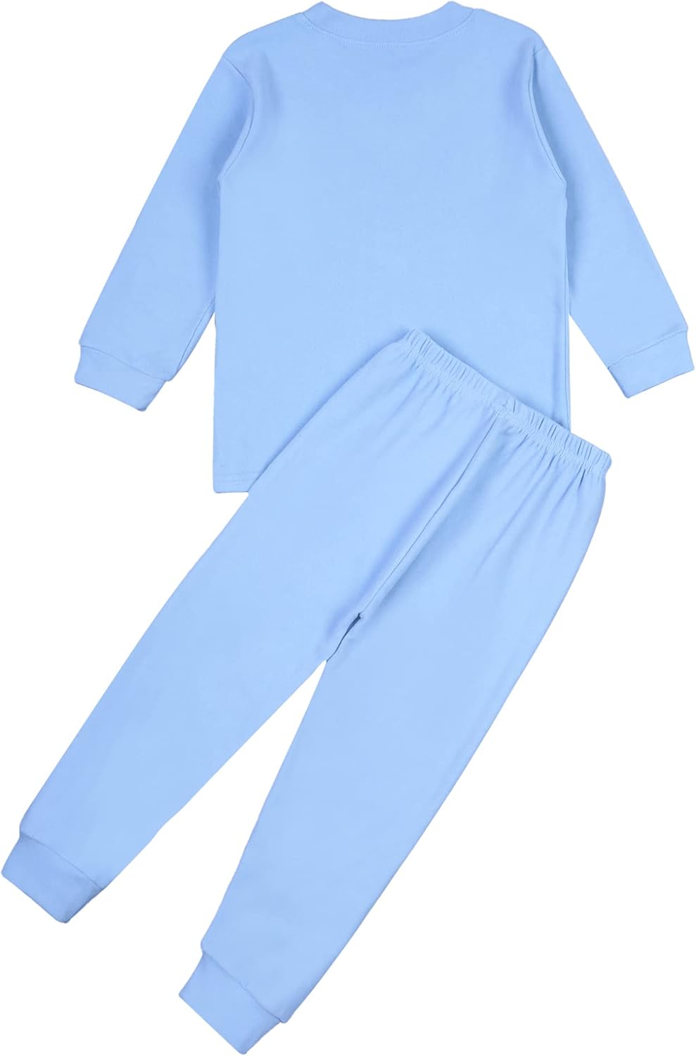 Kaerm Baby Girls Boys Thermal Underwear Set Long Sleeve Pullover Shirt Tees and Elastic Waistband Pants Leggings Set