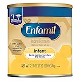 Enfamil Infant Formula, Milk-based Baby Formula with Iron, Omega-3 DHA & Choline, Powder Can, 21.1 Oz