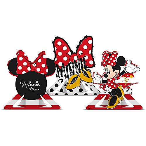 DECORACAO DE MESA MINNIE MOUSE 06 un.