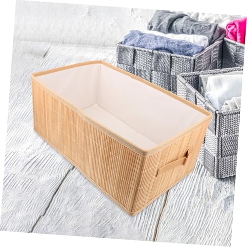 Panier à linge pliable tissé Cabilock grand bac de rangement - 7