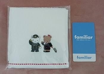 ファミリア　JAL ポシェット タオル Amazon.co.jp: 用 ファミリアコラボ JAL機内販売 タオルケット