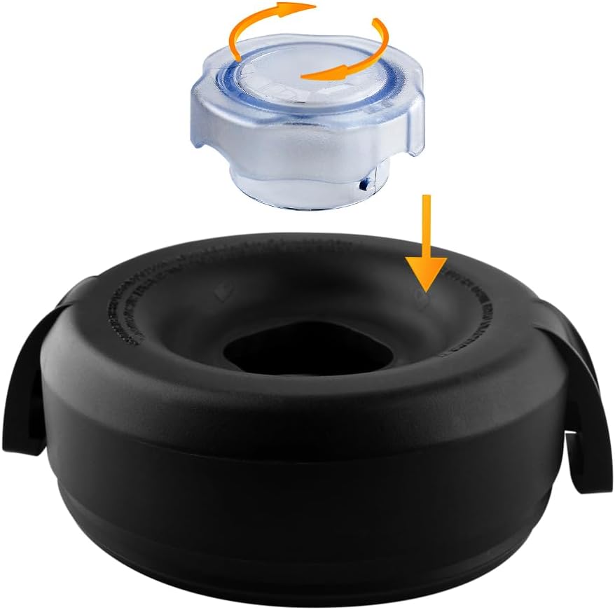 Anbige Replacement Part 64oz Low Profile Pitcher Container Lid, Compatible with Vitamix 750 5200 5000 6300 7500 Vm0102 Vm0103 Vm0197 E310