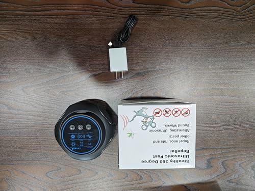 Ultrasonic Mouse Repellent Pest Control Repeller, Mouse Traps for Rodent, Mice, Ant, Rat, Squirrel,...