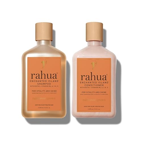 Rahua Enchanted Island Champú y acondicionador de 93 onzas líquidas promueve la fuerza el crecimiento del cabello y da brillo a todo tipo de cabello
