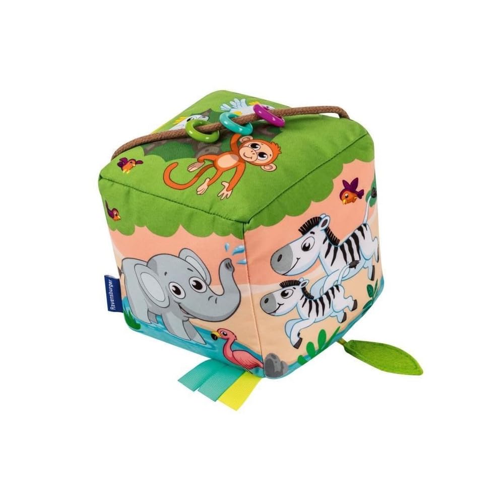 Ravensburger -Play + - My Heavy Duty Activity Cube - Od 6 miesięcy - Wersja francuska - 34009