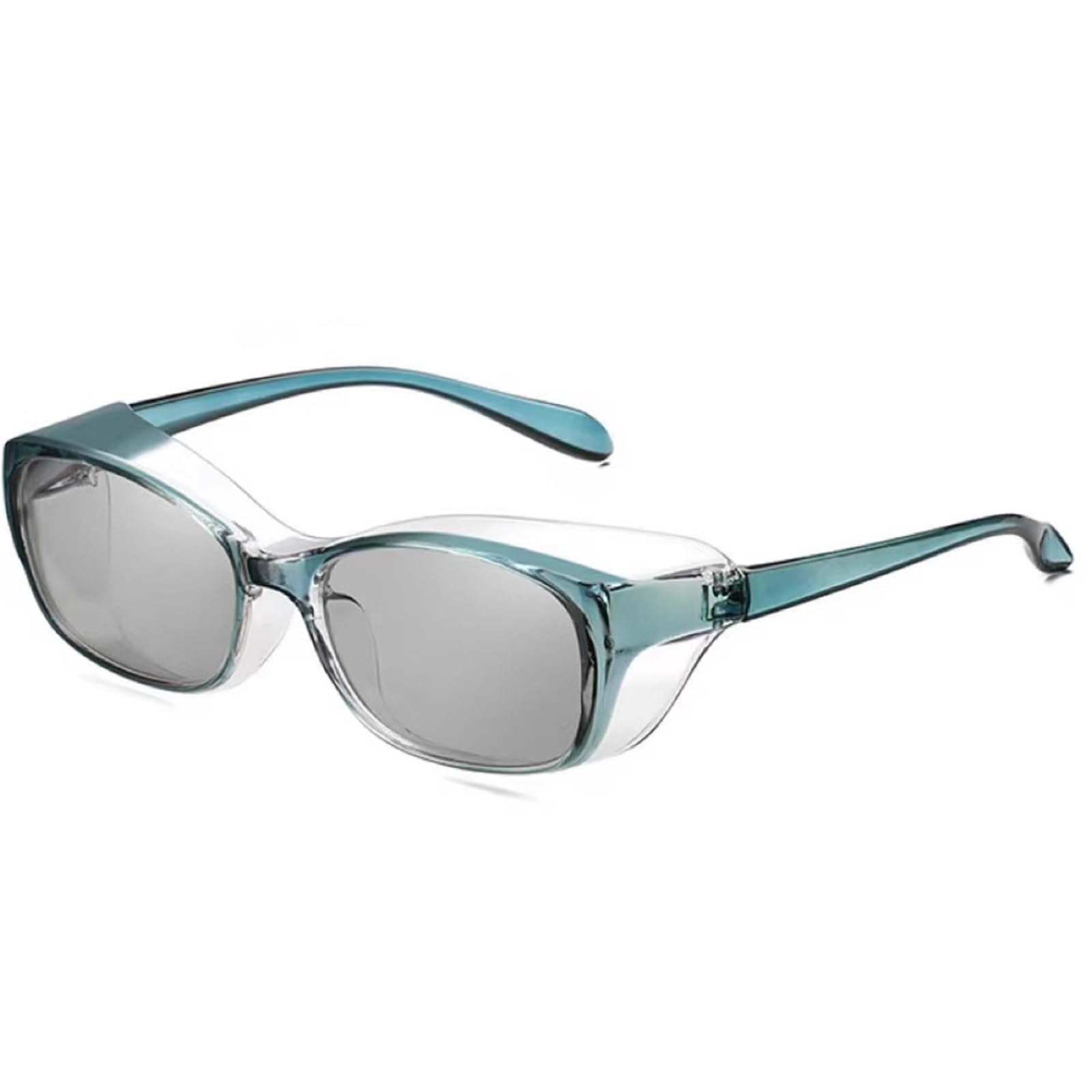 FGAQLUK Anti-pollen Allergy Glasses, Polarized Sunglasses, Anti-blue Light Anti-fog Goggles, Three-dimensional Protection, Suitable For People With Sensitive Eyes(Blue) — image 1