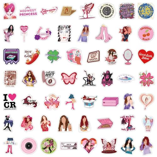 Pink Pony Club Bracelets and 56pcs Seickers Set Pink Pony Club Music Inspired Bracelets Merch Fans Gifts.4