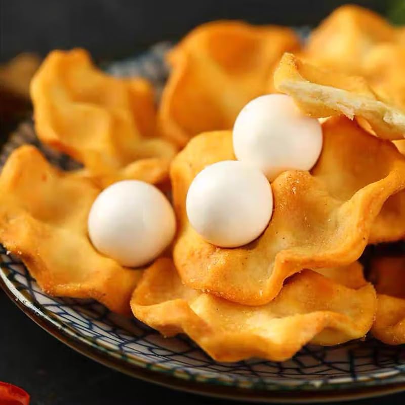 红谷林 石头饼 混合口味 石子馍 饼干 糕点 点心 零食 Snack Chinese food 5袋装/490g（新老包装随机发货/New and old packages are shipped randomly）