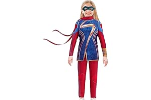 Captain Marvel Costume Girls 7-8: Unleash Your Inner Superhero
