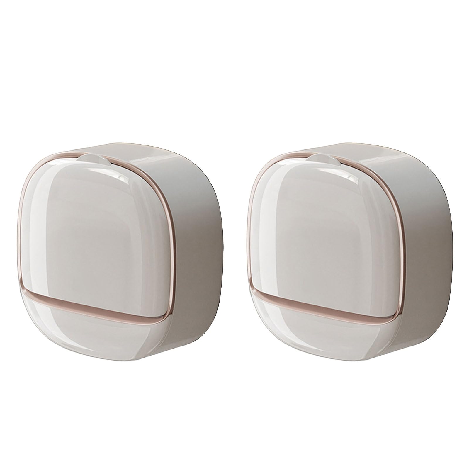 Strong-Grip Adhesive Soap Tray Wall-Mounted, Quick-Dry Drainage Bathroom Organizers for Renters & Small Spaces Multi Hole Drainage Soap Box Bathroom