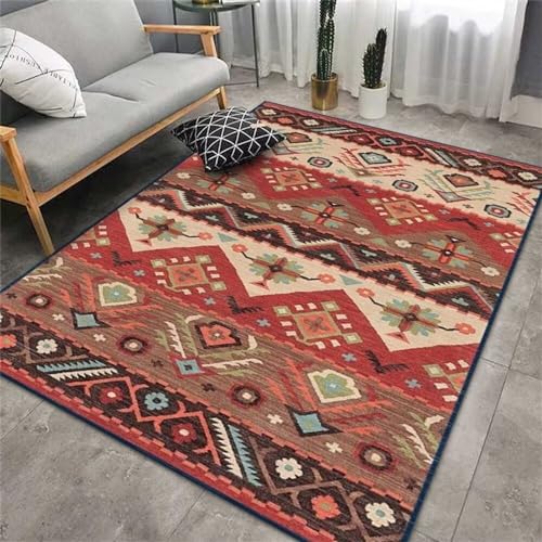 Tapis de salle à manger classique vintage imperméable déco maison - 2