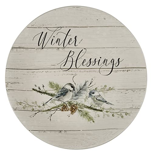 Park Designs Winter Blessings Salad Plate Set of 4 |