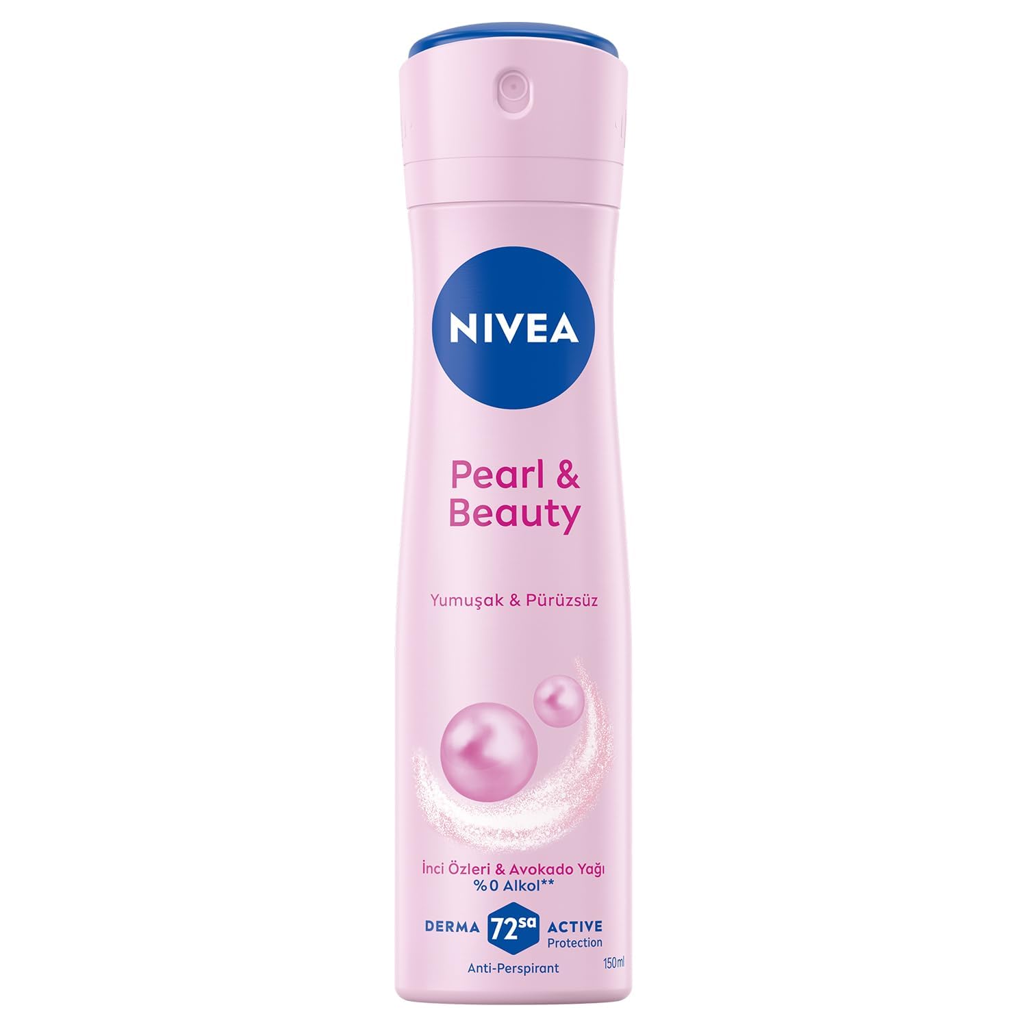NIVEA Kadın Sprey Deodorant Pearl&Beauty 150 ml + NIVEA El Kremi Koruyucu Bakım, 75 ml