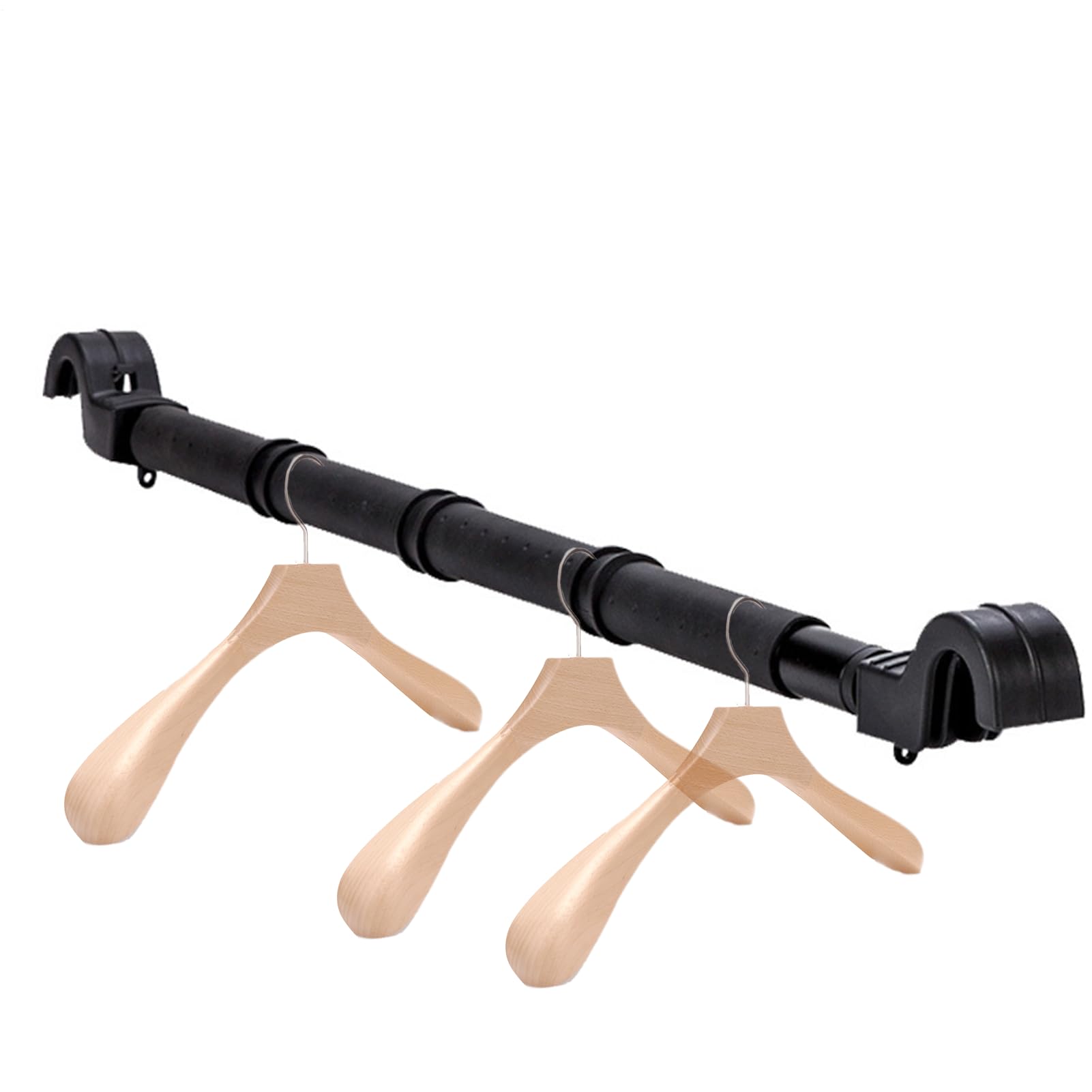 Appendiabiti per auto da viaggio – Stendibiancheria allungabile – | Stendibiancheria resistente all'usura – per camion, SUV,