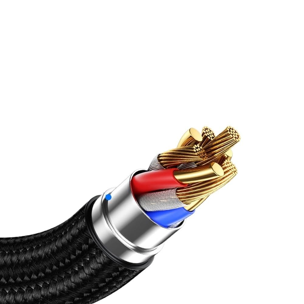 Mikrofon do słuchawek 3,5 mm adapter 2 w 1 kabel AUX słuchawki komputerowe kabel audio 2 w 1 (szary 35 cm)