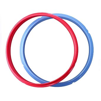 Silicone Sealing Rings for Instant Pot, Pressure Cooker Replacement Seal (For 5/6QT)