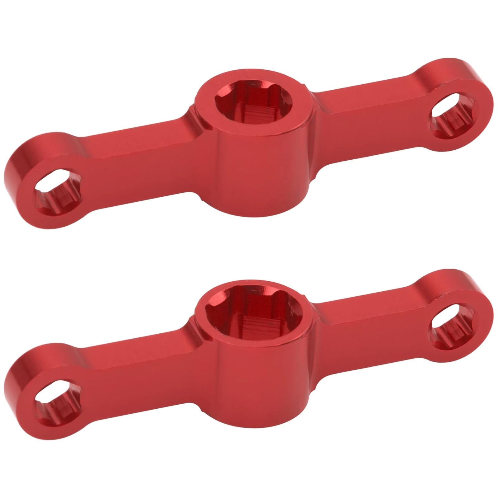 Syfdgdv Red Rc Car Parts Compatible With M3 M4 M5 2204 2205 2506 Rc Quadcopter Fpv Upgrade Parts Propeller Quick Release Wrench Prop Nuts Tool 2Pcs(Red)