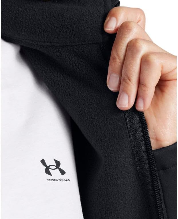 Under Armour Womens ColdGear Infrared Shield 2.0 Soft Shell, (002) Black / / White, XX-Large Tall - Image 5