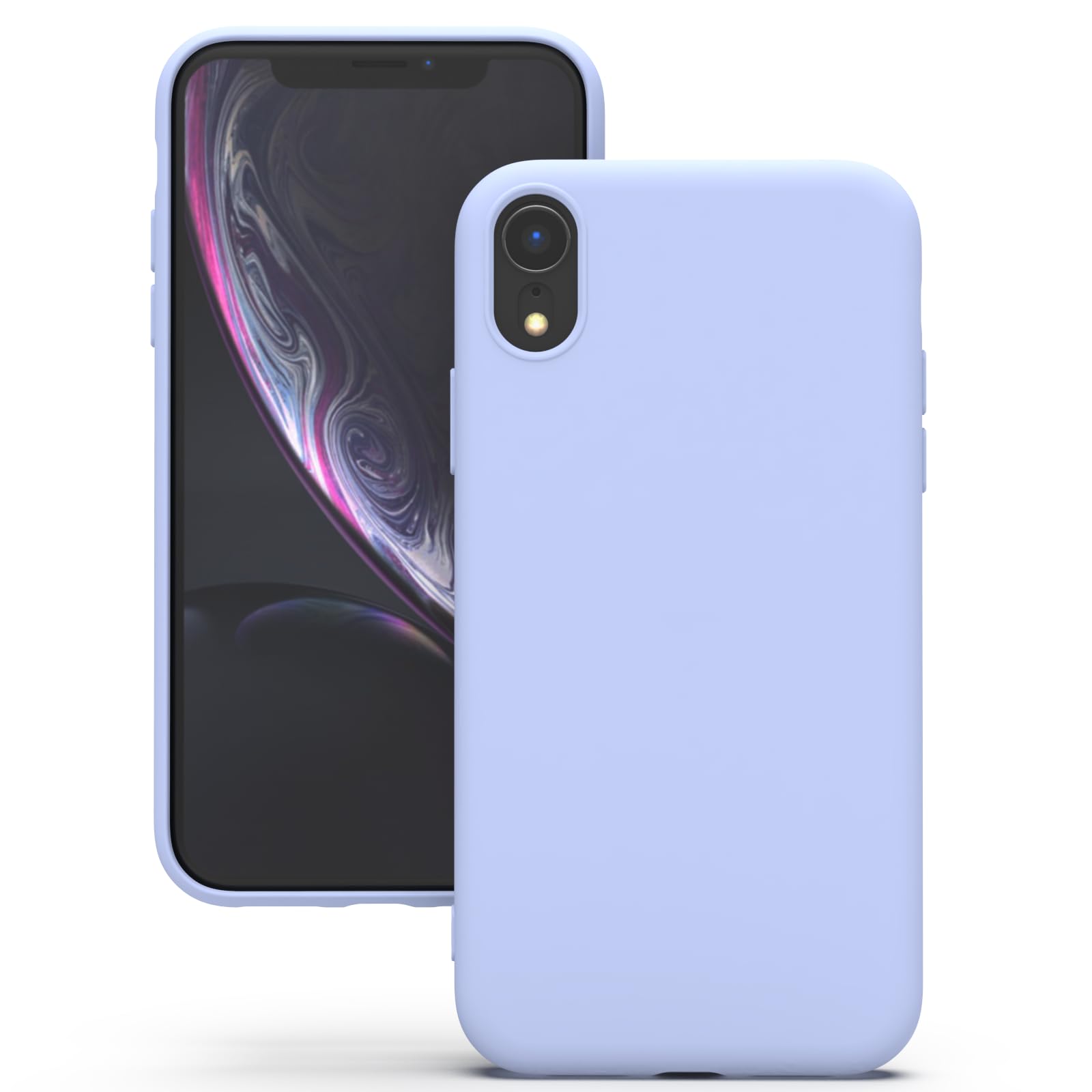 YATWIN Silicone Case for iPhone XR, Soft-Touch, Shockproof, DustProof, Antiskid Full Body Armour Phone Cover for Apple iPhone XR - Dark Green — view 11