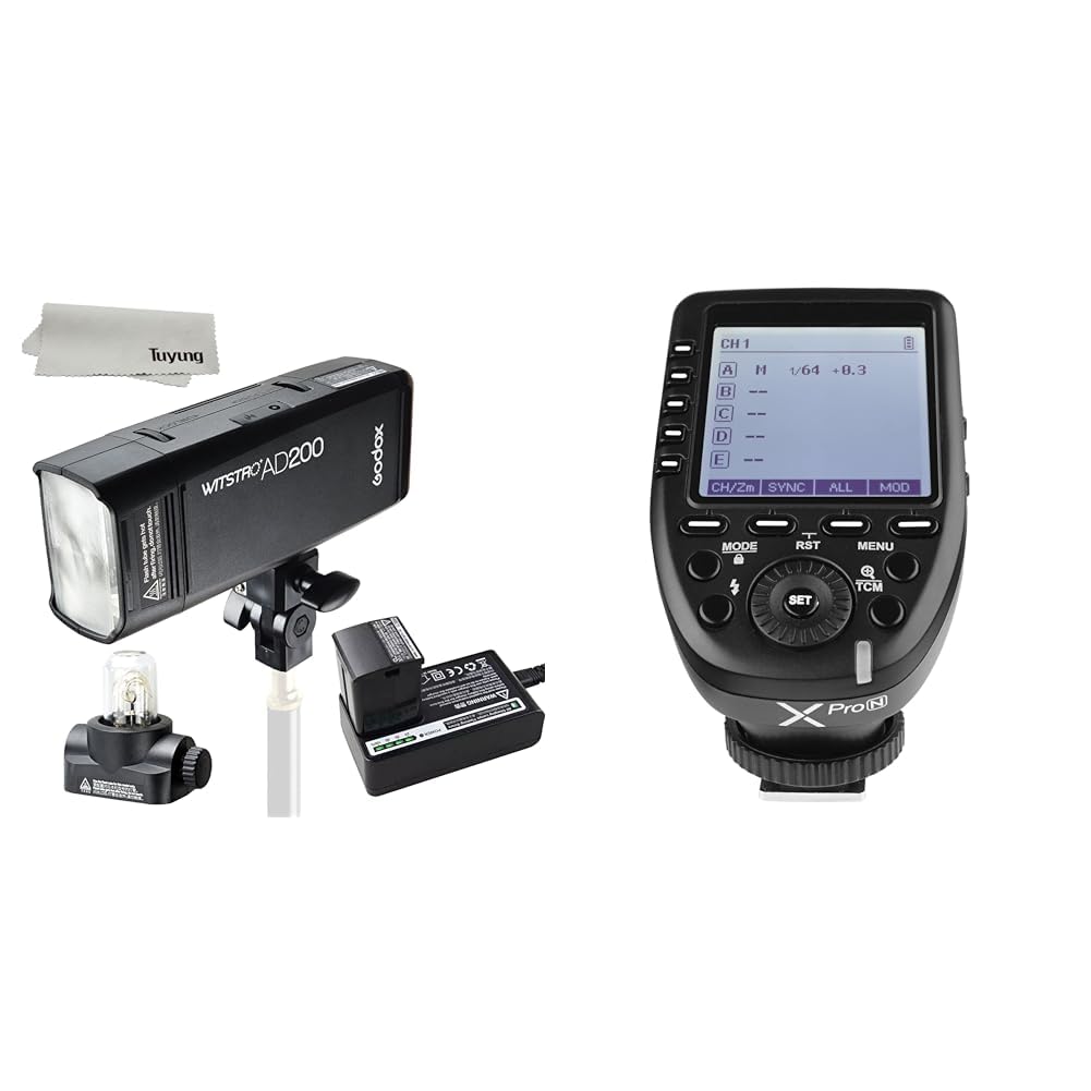 Godox AD 200 TTL Pocket Flash Kit (Black)-image-7