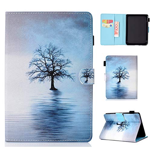 Kindle Paperwhite 4 2018 Case,Afrog Magnetic Flip Wallet Case for Amazon Kindle Paperwhite 4 2018 Version (Water Tree)